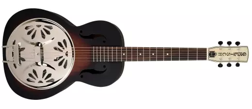 Gretsch Guitars - G9207 Boxcar Round-Neck, Mahogany Body Resonator Guitar FSR - Bristol Fog