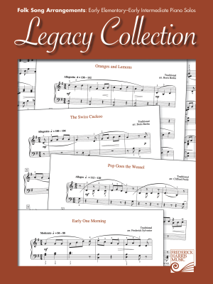 Legacy Collection Folk Song Arrangements: Early Elementary - Early Intermediate Piano Solos - Book