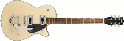 Gretsch Guitars - G5230T Electromatic Jet FT Single-Cut with Bigsby, Laurel Fingerboard - Two-Tone Vintage White/ London Grey