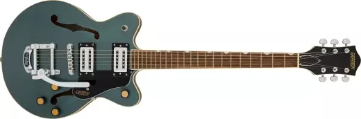 Gretsch Guitars - G2655T Streamliner Center Block Jr. Double-Cut with Bigsby, Laurel Fingerboard -  Gunmetal