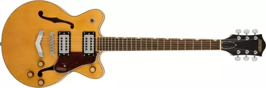 Gretsch Guitars - G2655 Streamliner Center Block Jr. Double-Cut with V-Stoptail, Laurel Fingerboard - Village Amber