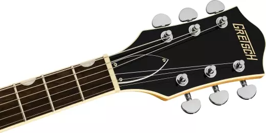 G2655 Streamliner Center Block Jr. Double-Cut with V-Stoptail, Laurel Fingerboard - Village Amber