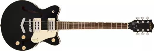 Gretsch Guitars - G2655 Streamliner Center Block Jr. Double-Cut with V-Stoptail, Laurel Fingerboard - Black