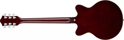 G2655 Streamliner Center Block Jr. Double-Cut with V-Stoptail, Laurel Fingerboard - Black