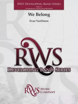 RWS Music Company - We Belong - VanDoren - Concert Band - Gr. 2.5