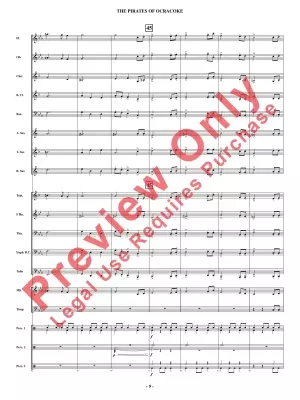 The Pirates Of Ocracoke - Rogers - Concert Band - Gr. 1.5