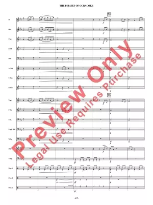 The Pirates Of Ocracoke - Rogers - Concert Band - Gr. 1.5