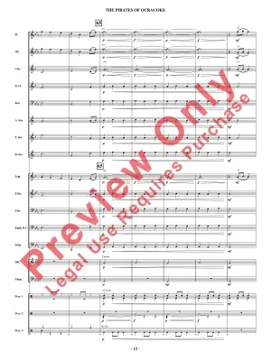 The Pirates Of Ocracoke - Rogers - Concert Band - Gr. 1.5