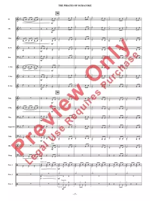 The Pirates Of Ocracoke - Rogers - Concert Band - Gr. 1.5
