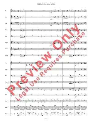 The Banana Boat Song (Jamaican Folk Song) - Bankston - Concert Band - Gr. 1