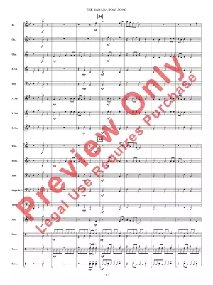 The Banana Boat Song (Jamaican Folk Song) - Bankston - Concert Band - Gr. 1