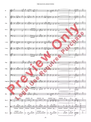 The Banana Boat Song (Jamaican Folk Song) - Bankston - Concert Band - Gr. 1