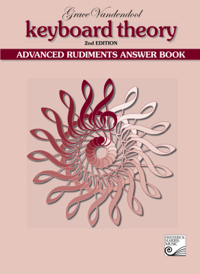 Keyboard Theory Series, 2nd Edition Answer Book, Advanced Rudiments - Vandendool - Book