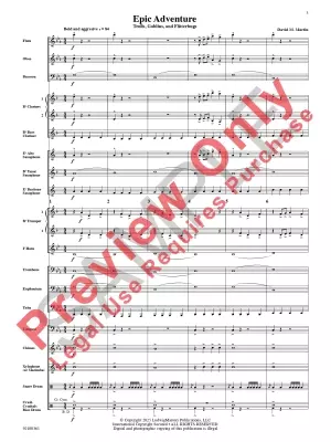 Epic Adventure - Martin - Concert Band - Gr. 1.5