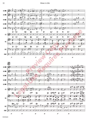 Mean to Me - Turk/Ahlert/Fraley - Jazz Ensemble - Gr. 1.5