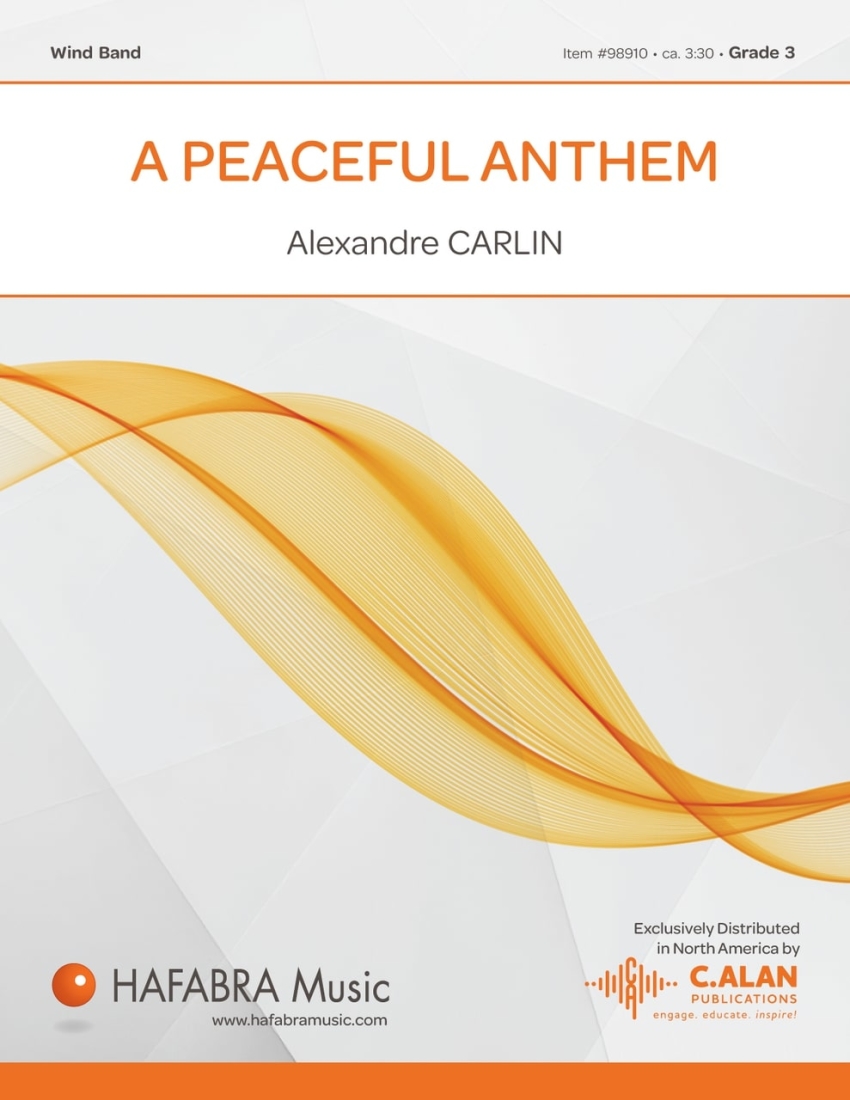 A Peaceful Anthem - Carlin - Concert Band - Gr. 3