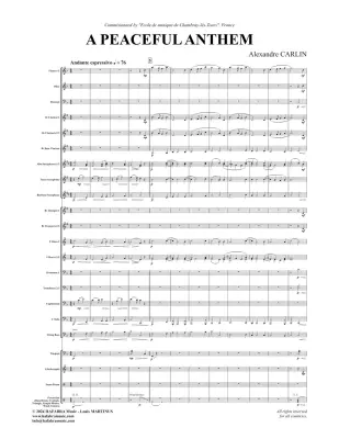 A Peaceful Anthem - Carlin - Concert Band - Gr. 3