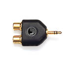 Planet Waves - Adapter - 1/8 Stereo Male to Dual RCA Female