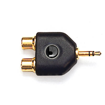 Adapter - 1/8 Stereo Male to Dual RCA Female