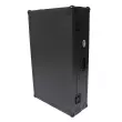light Case For Pioneer XDJ-AZ DJ Controller with Laptop Shelf 1U Rack Space, Wheels, and LED - Black on Black