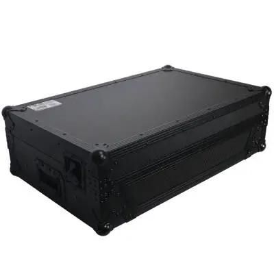 Flight Case For RANE ONE DJ Controller with Sliding Laptop Shelf, 1U Rack, and Wheels�- Black on Black