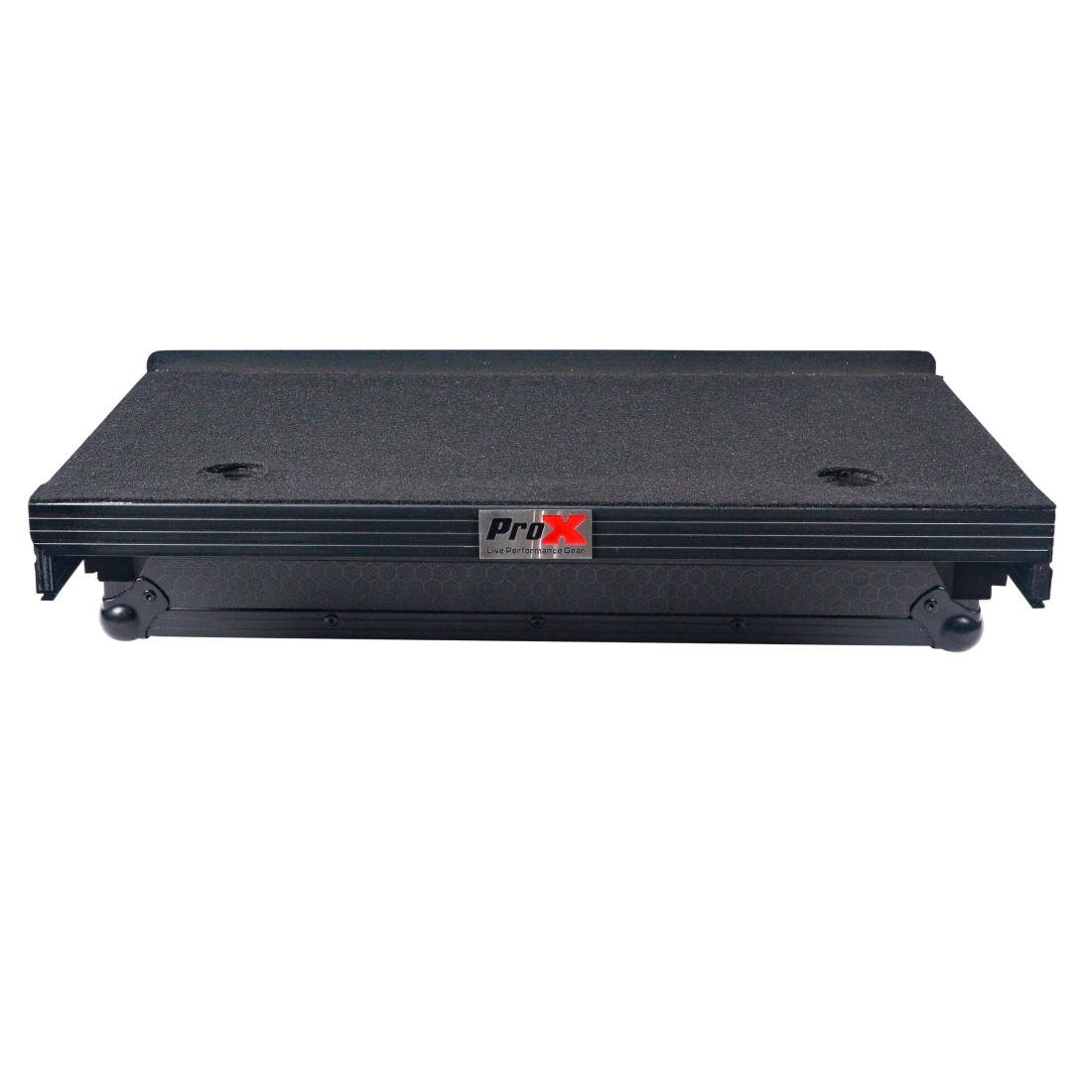 Flight Road Case For Pioneer DDJ-FLX4 DJ Controller with Laptop Shelf - Black on Black