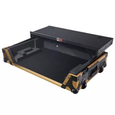 Flight Style Road Case for RANE ONE DJ Controller with Laptop Shelf - Limited Edition Gold