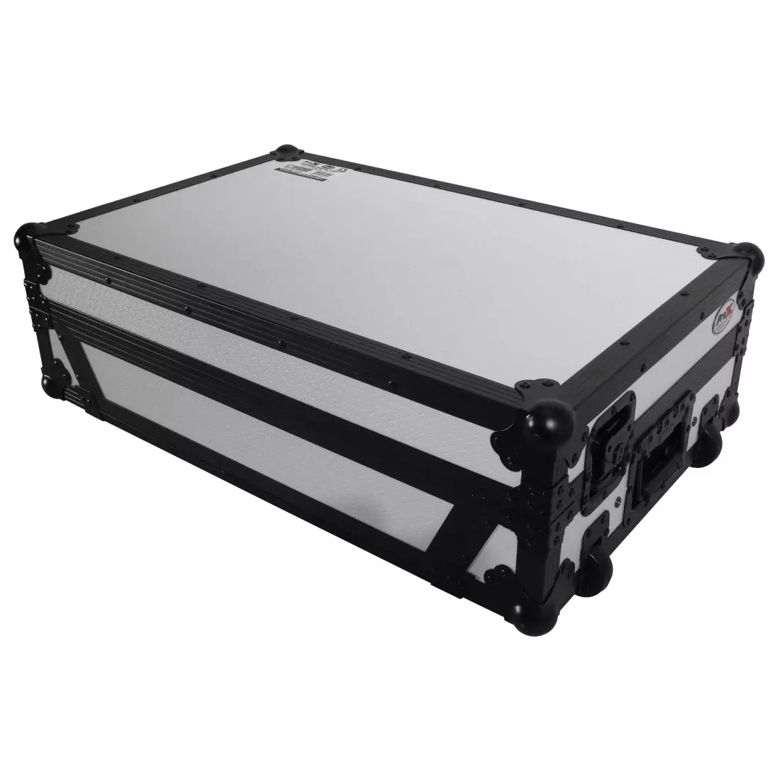 Road Case For Rane ONE DJ Controller Limited Edition White Black w/ Sliding Laptop Shelf and Wheels