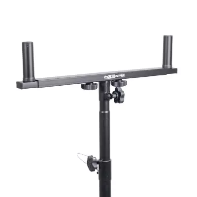 Double Adjustable Speaker Stand Bracket - Black
