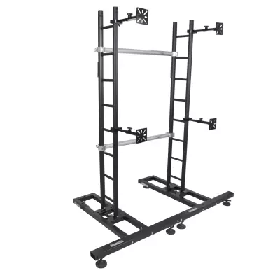 ProX - 10-13 LED Wall Mounting Plate to Extension 2 Pole Truss Clamp - Black