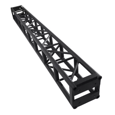 BoltX Black Bolted 12 Inch Professional Box Truss Segment - 10 Foot