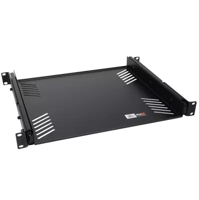 ProX - 1U Ventilated Sliding Rack Tray Shelf  19 Standard Rack Mount