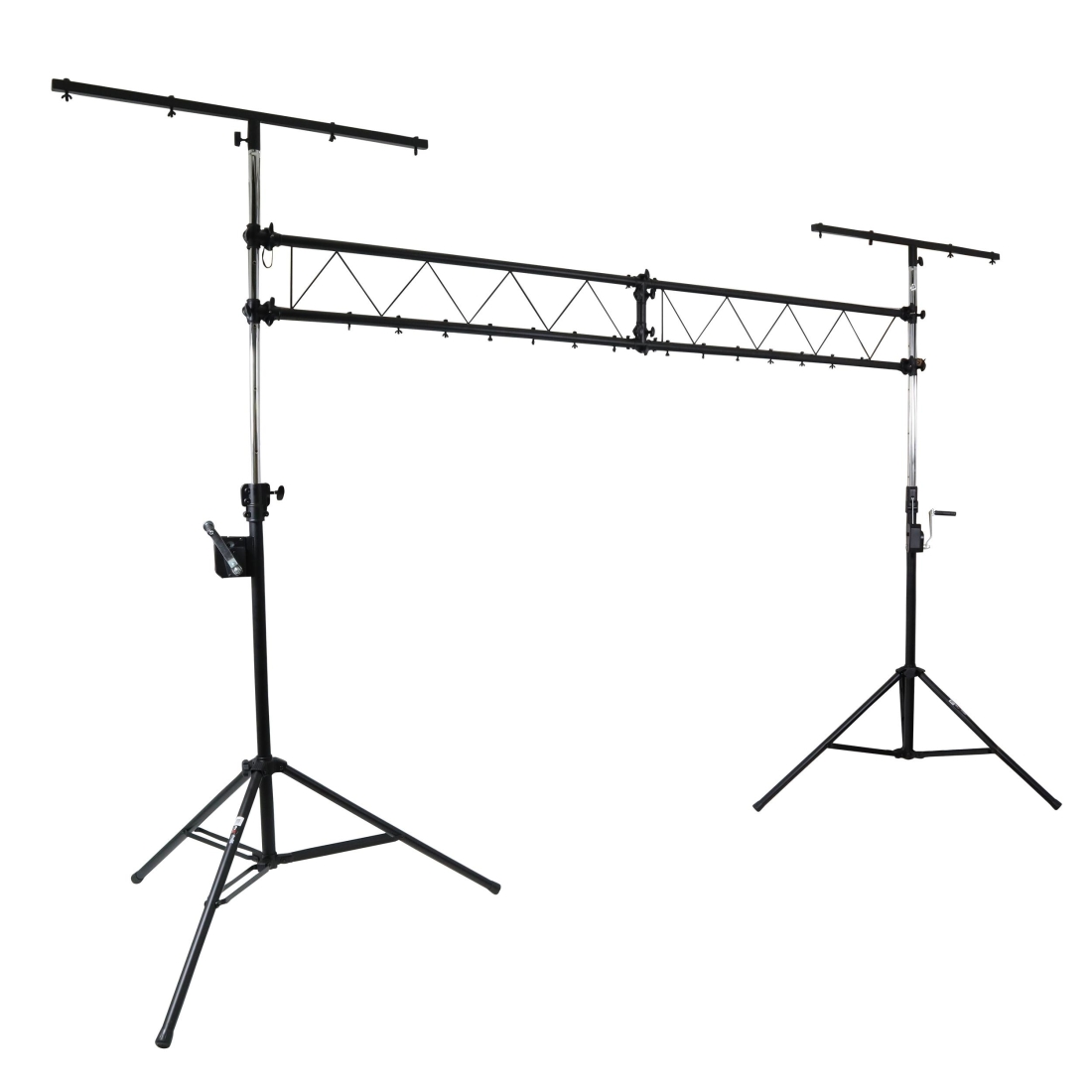 DJ Lighting Truss with Crank Stands and T-bars System - 10 Foot