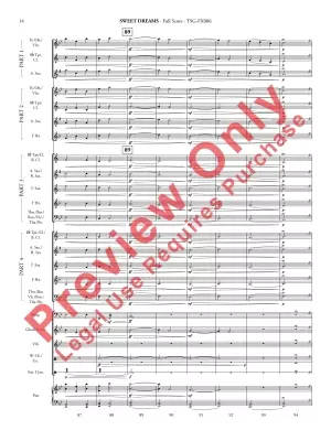 Sweet Dreams - Grant - Concert Band (Flex-band) - Gr 2.5