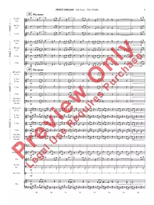 Sweet Dreams - Grant - Concert Band (Flex-band) - Gr 2.5