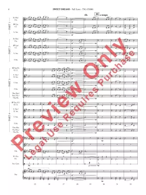 Sweet Dreams - Grant - Concert Band (Flex-band) - Gr 2.5