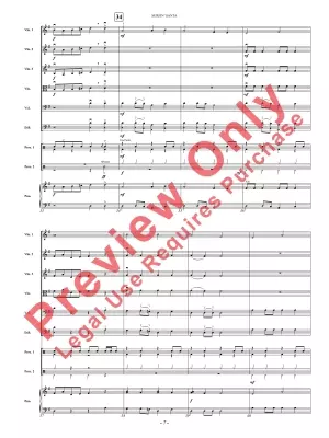 Surfin\' Santa - Hoefle - String Orchestra - Gr. 2