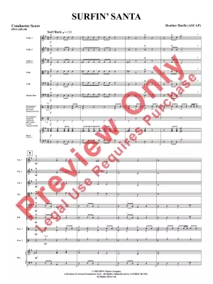 Surfin\' Santa - Hoefle - String Orchestra - Gr. 2
