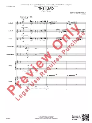 The Iliad (Fall of Troy) - Newbold - String Orchestra - Gr. 4