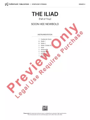 The Iliad (Fall of Troy) - Newbold - String Orchestra - Gr. 4
