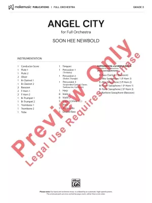 Angel City - Newbold - Full Orchestra - Gr. 3
