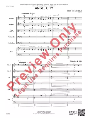 Angel City - Newbold - String Orchestra - Gr. 2.5