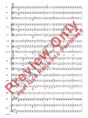 Clink Clank Clunk - Adams - Concert Band - Gr. 1