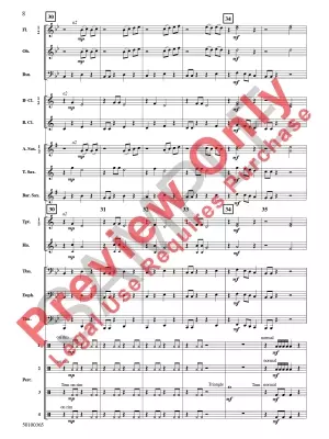 Leviathan - Barber - Concert Band - Gr. 1