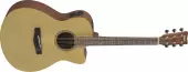 FSX400C Cutaway Concert Acoustic/Electric Guitar - Natural Satin