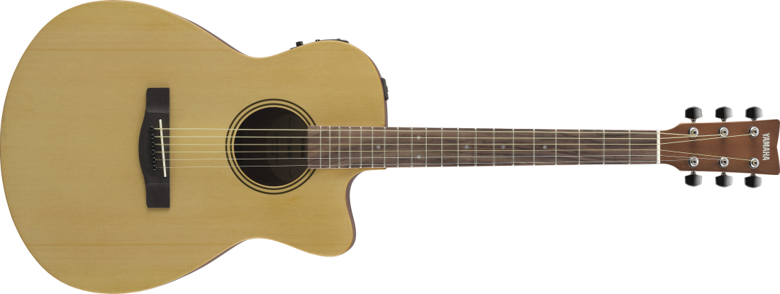 FSX400C Cutaway Concert Acoustic/Electric Guitar - Natural Satin