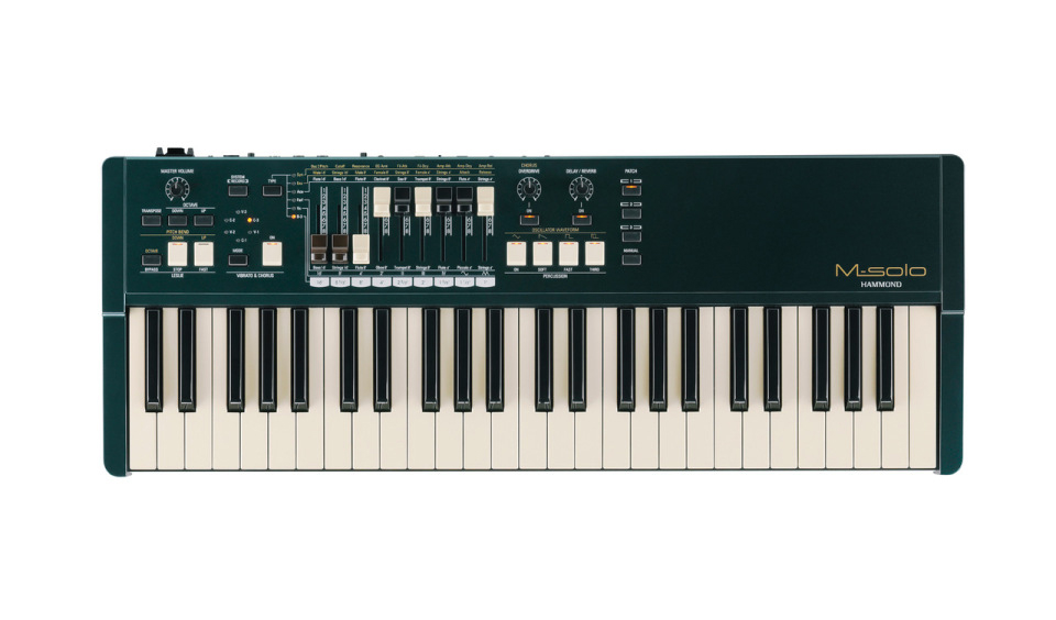 MSOLO 49-Key Portable Organ - Green