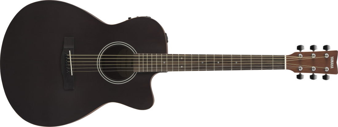 FSX400C Cutaway Concert Acoustic/Electric Guitar - Smoky Black