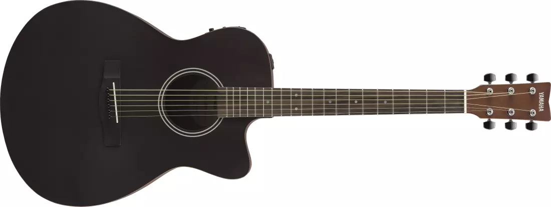 FSX400C Cutaway Concert Acoustic/Electric Guitar - Smoky Black