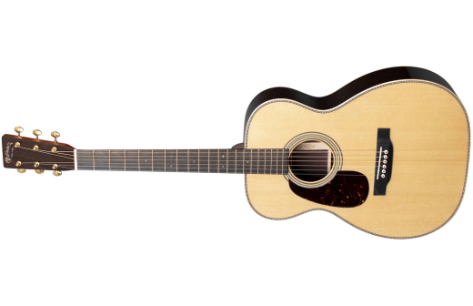 00-28 Modern Deluxe Spruce/East Indian Rosewood Acoustic Guitar with Case (Left Handed)